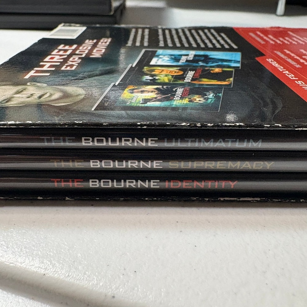 The Bourne Collection Action DVD Trilogy & Legacy 2002-2012 Universal Matt Damon